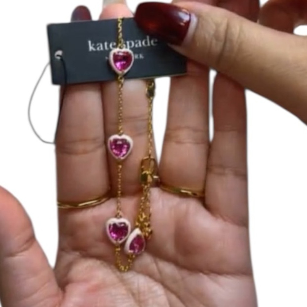 $128‎ Kate Spade Sweetheart Line Bracelet - Picture 8 of 8
